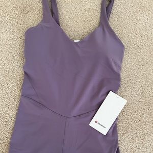 New Lululemon Align Bodysuit 6” size 6